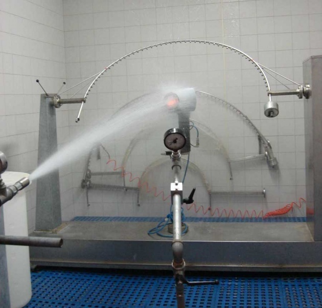 Thử nghiệm để xác định chỉ số IP của thiết bị