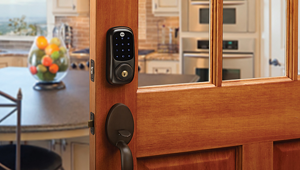 Today’s locks are the first point of contact for security and home control. For example, when a user code is entered on a Yale Real Living Lock, it can enable a welcome scene that disarms the security system, activates lights, and even adjusts the thermostat.