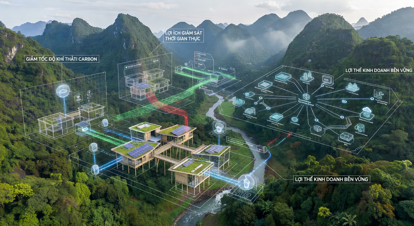 Xây dựng hệ thống giám sát phát thải carbon: Hạ tầng số cho lộ trình Net Zero 2050