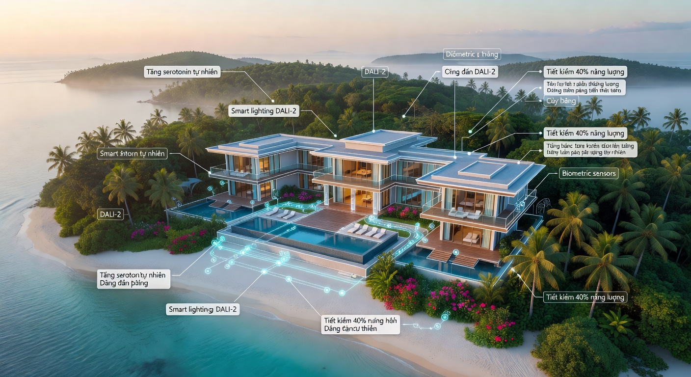 Nhật Ký Hành Trình Ánh Sáng: AI Biến Đổi Biệt Thự Resort Phú Quốc Thành Không Gian Thân Thiện