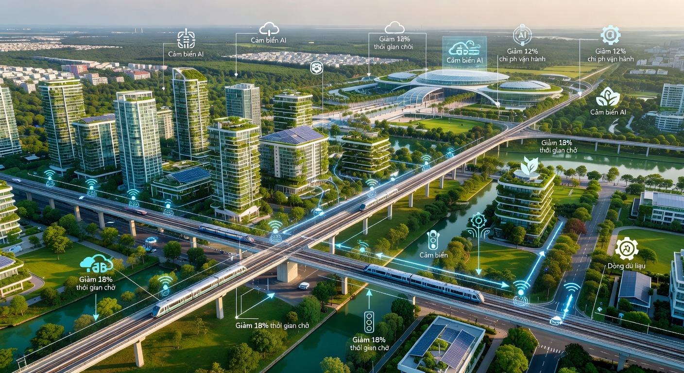 Hệ Thống AI Điều Độ Giao Thông Công Cộng Tích Hợp Metro Số 1 và 150 Tuyến Xe Buýt