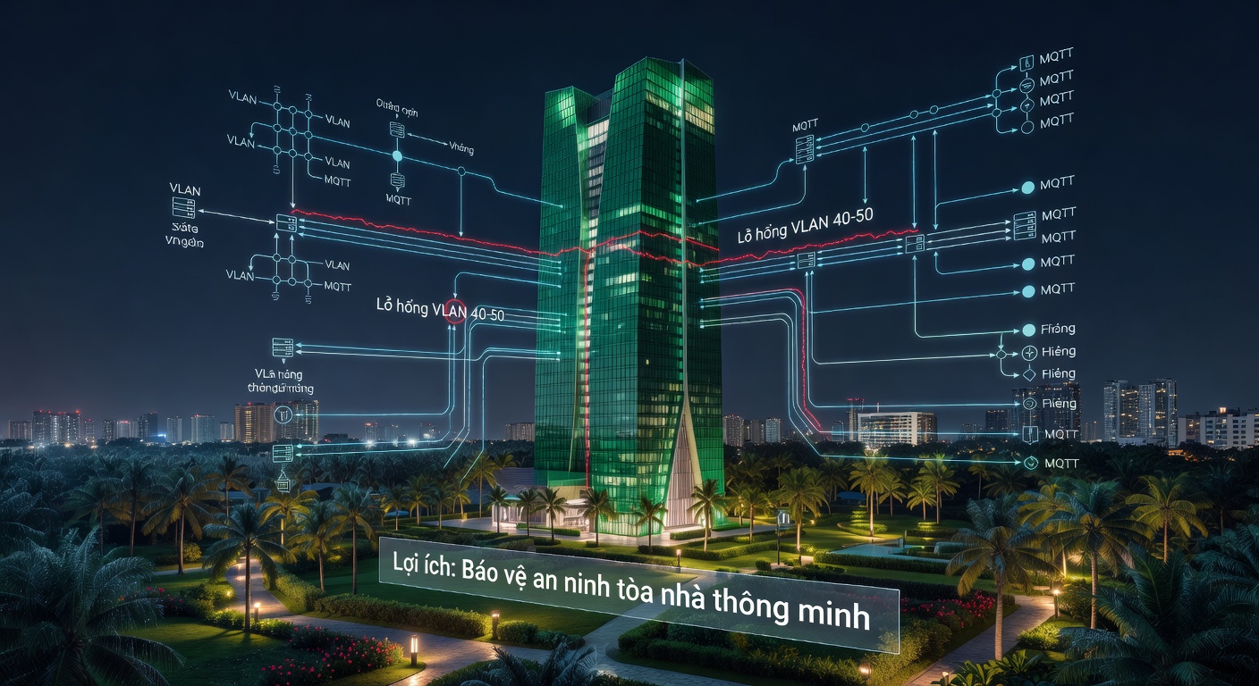 Bóng Ma VLAN: Cuộc Tấn Công Mạng Vào Hạ Tầng Tòa Nhà Thông Minh Tại Sài Gòn 2025