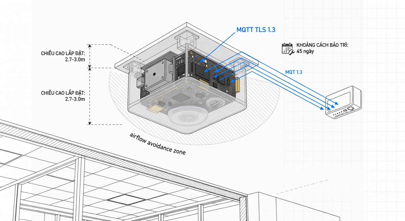 Báo Cáo Triển Khai Thực Tế: Nâng Cấp Hệ Thống Cảm Biến Chiếm Dụng Tòa Nhà Hỗn Hợp 18 Tầng Thủ Đức