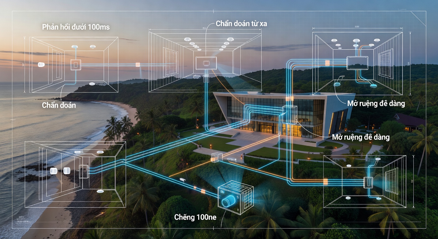 Nâng Cấp Hệ Thống Chiếu Sáng Rạp Hát Nhỏ: Từ DALI Cũ Đến Response MK2