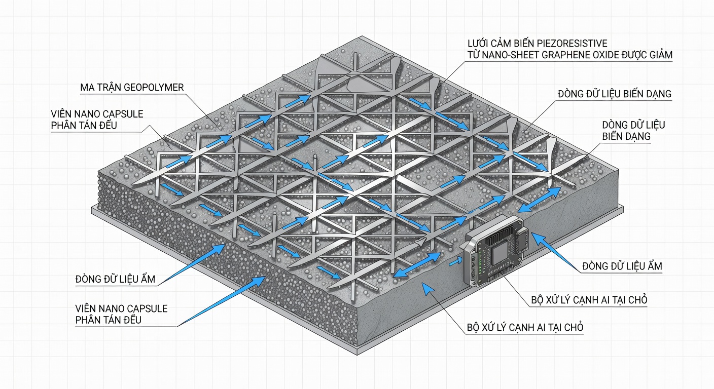 Tòa Nhà Xanh Tương Lai: Composite Sinh Học Kết Hợp AI Biên Giám Sát Cấu Trúc Tại Việt Nam