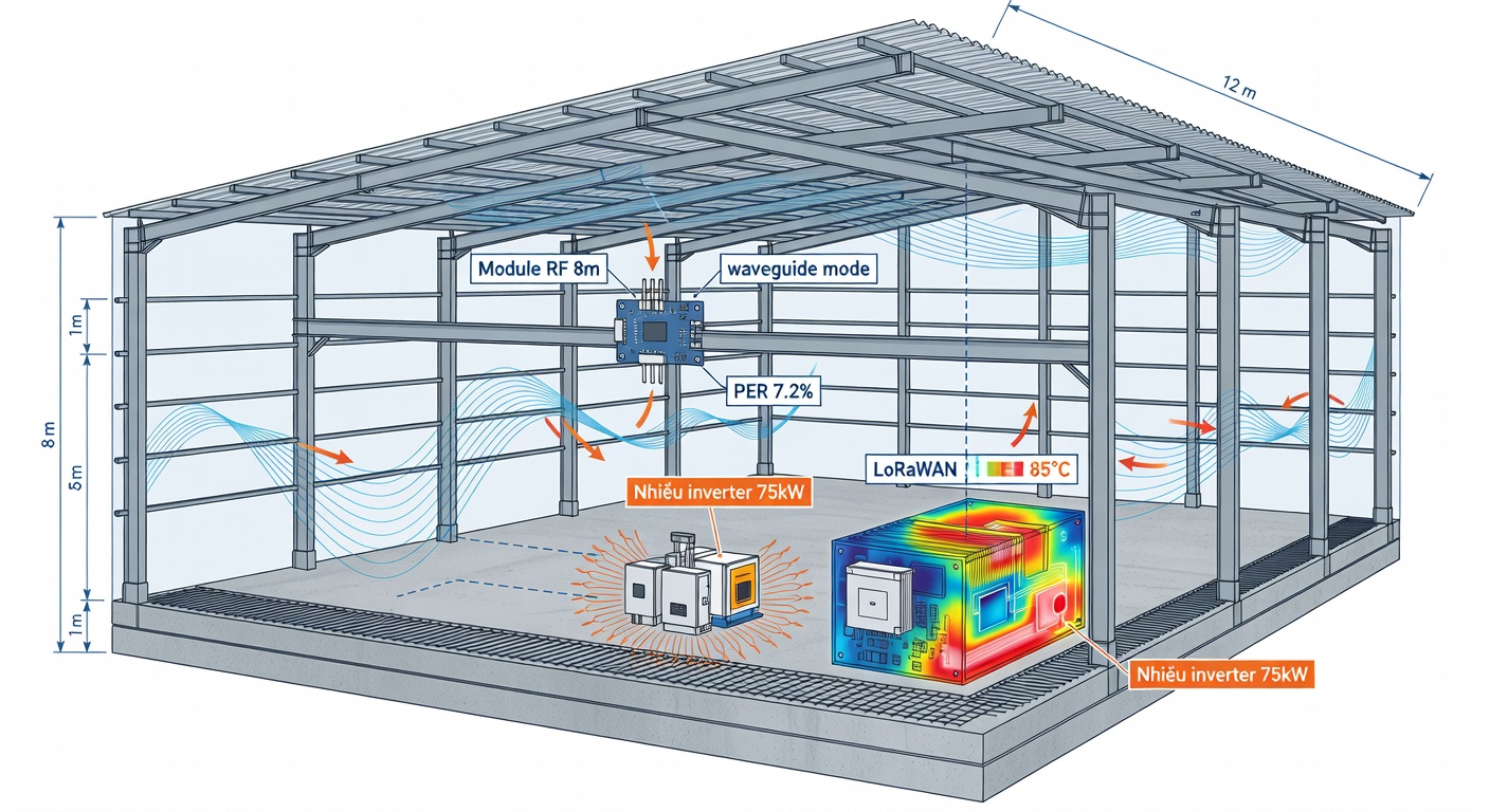 Nhật Ký Triển Khai LoRaWAN Trong Nhà Xưởng Công Nghiệp Tại Đồng Tháp