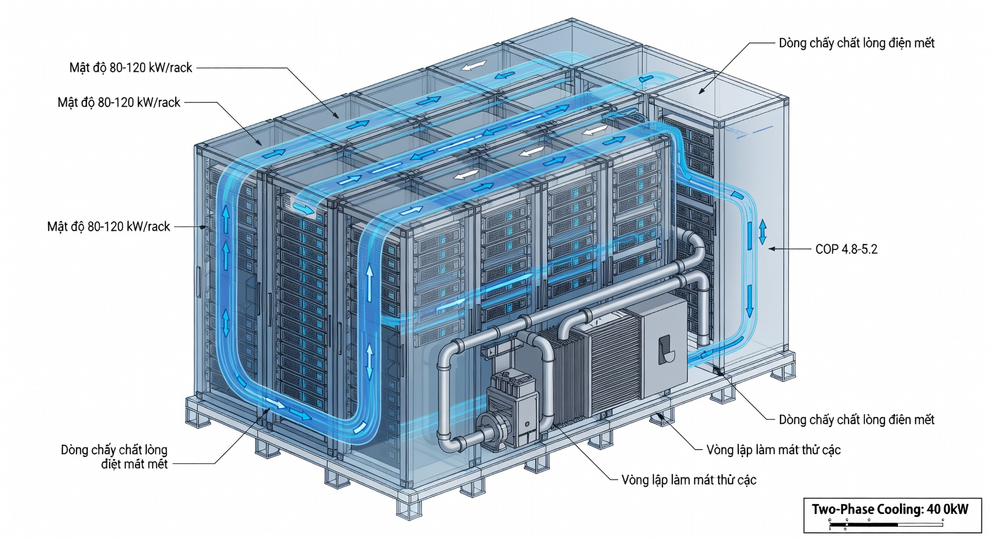 Phá vỡ các lầm tưởng về HVACR trong trung tâm dữ liệu Việt Nam