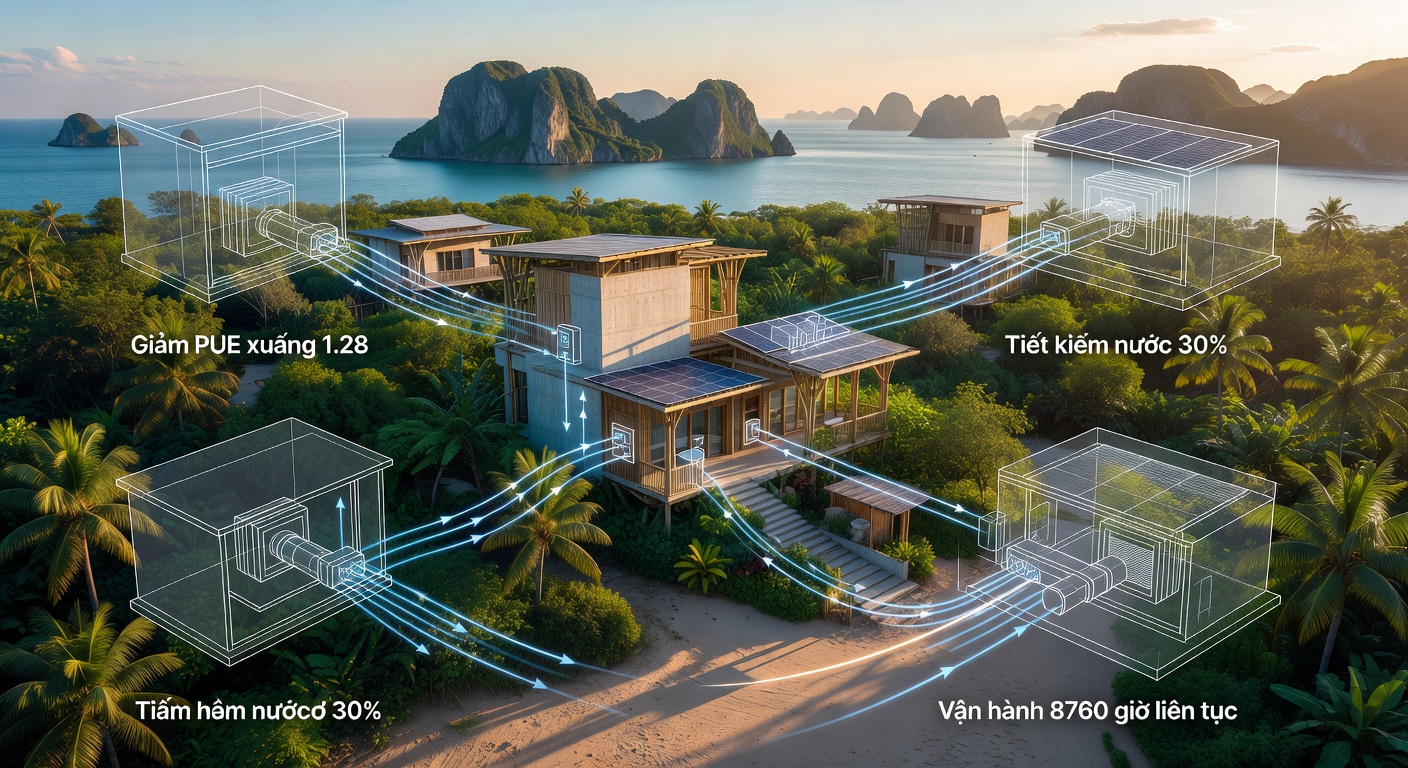 Phá vỡ các lầm tưởng về HVACR trong trung tâm dữ liệu Việt Nam