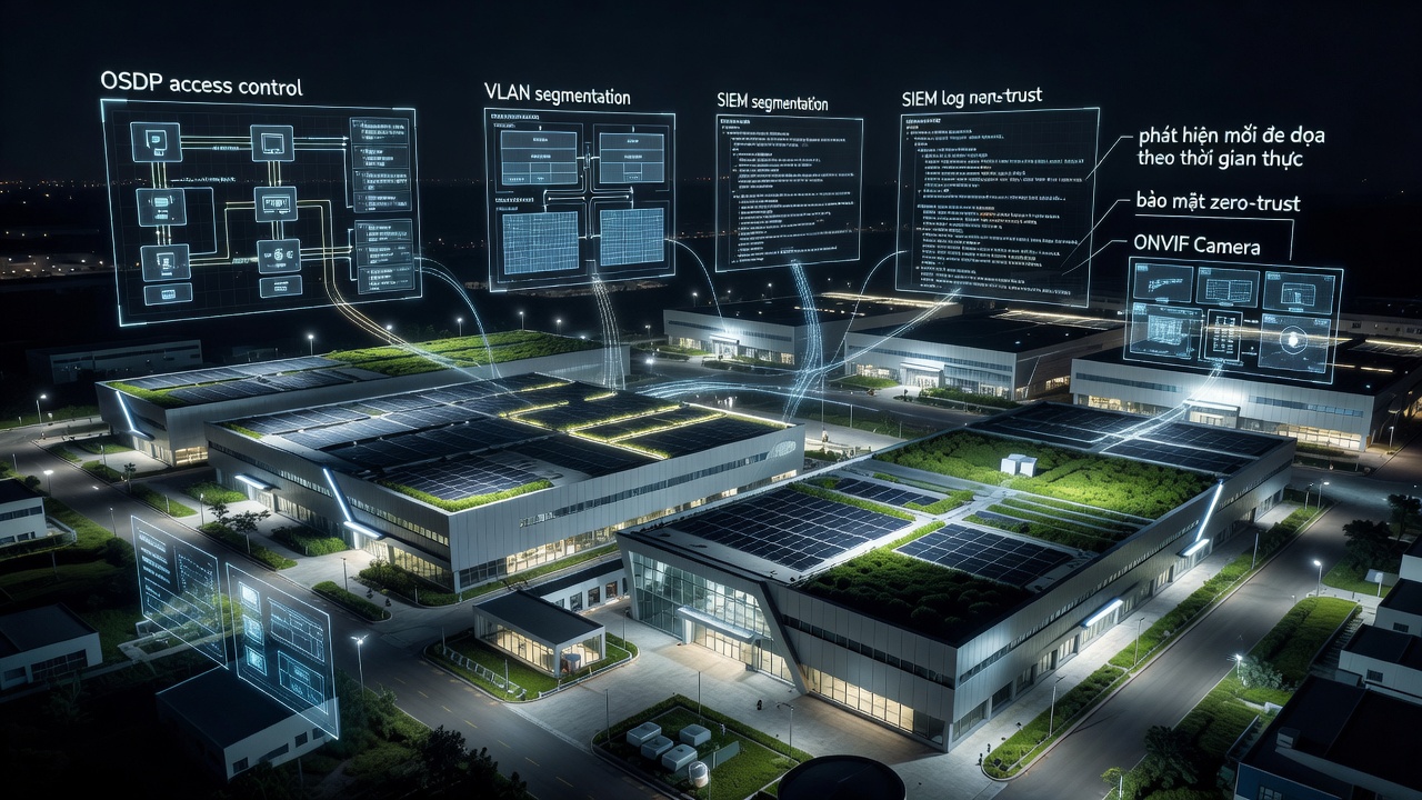 Tích Hợp An Ninh Đa Lớp: Bài Học Thực Tế Từ Nhà Máy NEX-Elec Tại Bình Dương