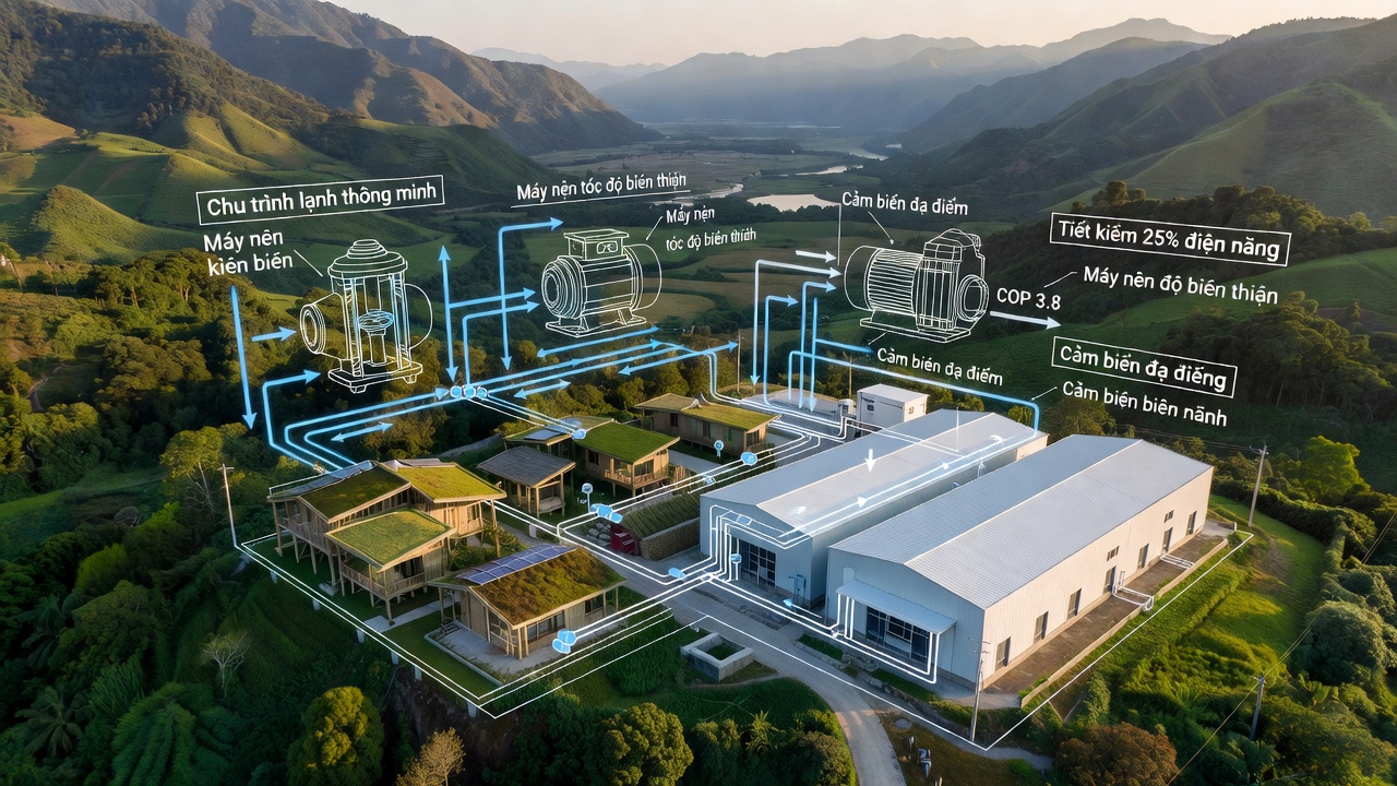 So Sánh Hiệu Suất Cool Intelligence Với Hệ Thống Làm Lạnh Truyền Thống