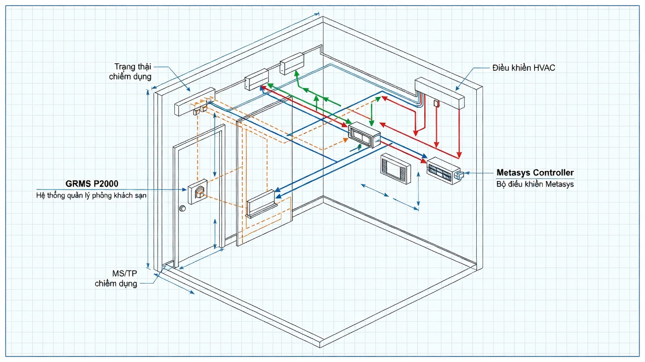 Tích hợp GRMS và Metasys trong khách sạn 5 sao: Đánh giá kỹ thuật và lợi ích vận hành