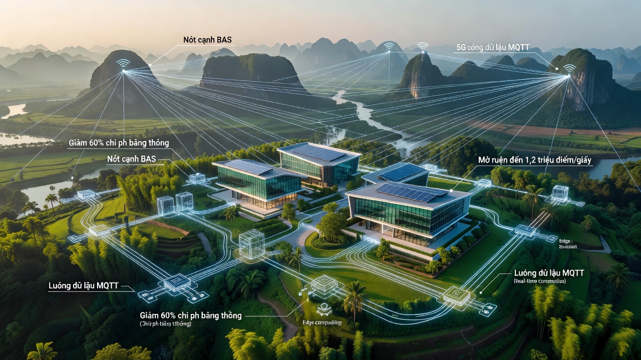 Triển Khai Hệ Thống BAS Quy Mô 500 Tòa: Từ 50 Đến 500 Với Edge Computing Và 5G