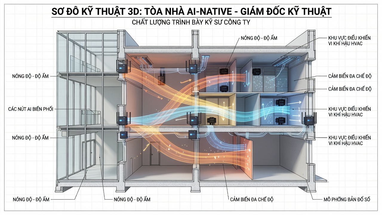 Tòa Nhà AI-Native Tại Quận 1: Tương Lai Của Công Trình Tự Thích Nghi Với Khí Hậu Và Lưới Điện