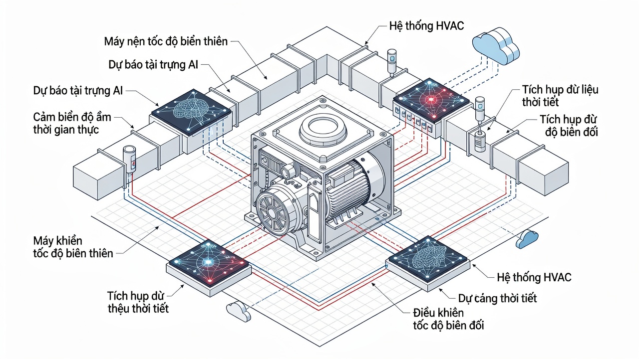 Phá Vỡ Lầm Tưởng Về Hệ Thống Làm Mát: Ứng Dụng AI Trong HVAC Cho Tòa Nhà Cao Tầng