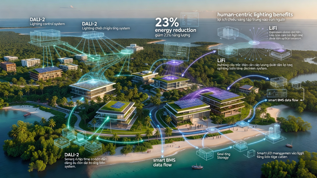 Lộ Trình Đổi Mới Chiếu Sáng Thông Minh 2026-2030: Từ DALI-2 Đến Hệ Sinh Thái Net-Zero