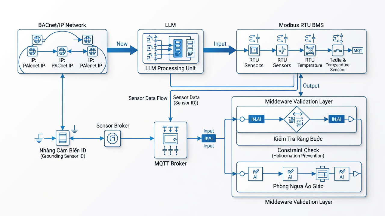 Thử Nghiệm Tích Hợp LLM Vào Hệ Thống BMS: Bài Học Từ Tòa Nhà Grade B Tại TP.HCM