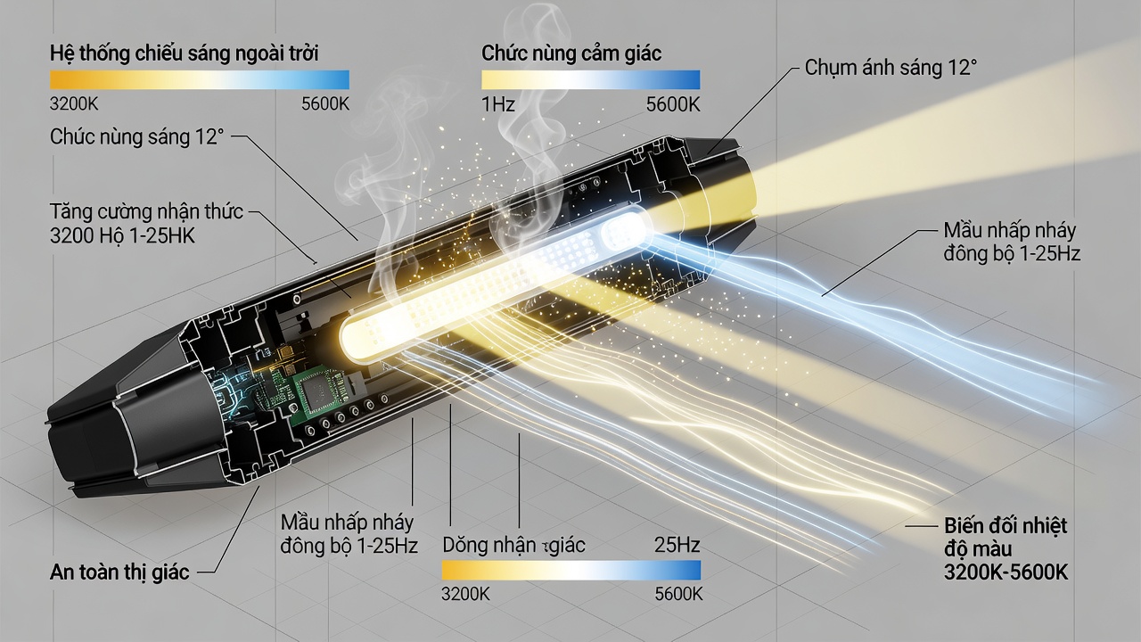 Ánh Sáng Chạm Vào Giác Quan: Công Nghệ Chiếu Sáng Tương Lai Tại Việt Nam