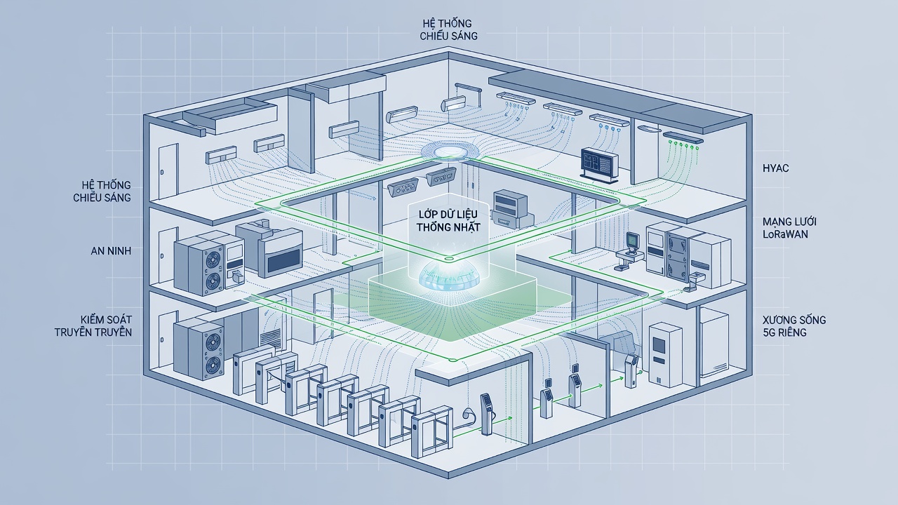 Tòa nhà tích hợp trí tuệ so với Smart Home rời rạc: Bài học thực tế từ hai chung cư TP.HCM