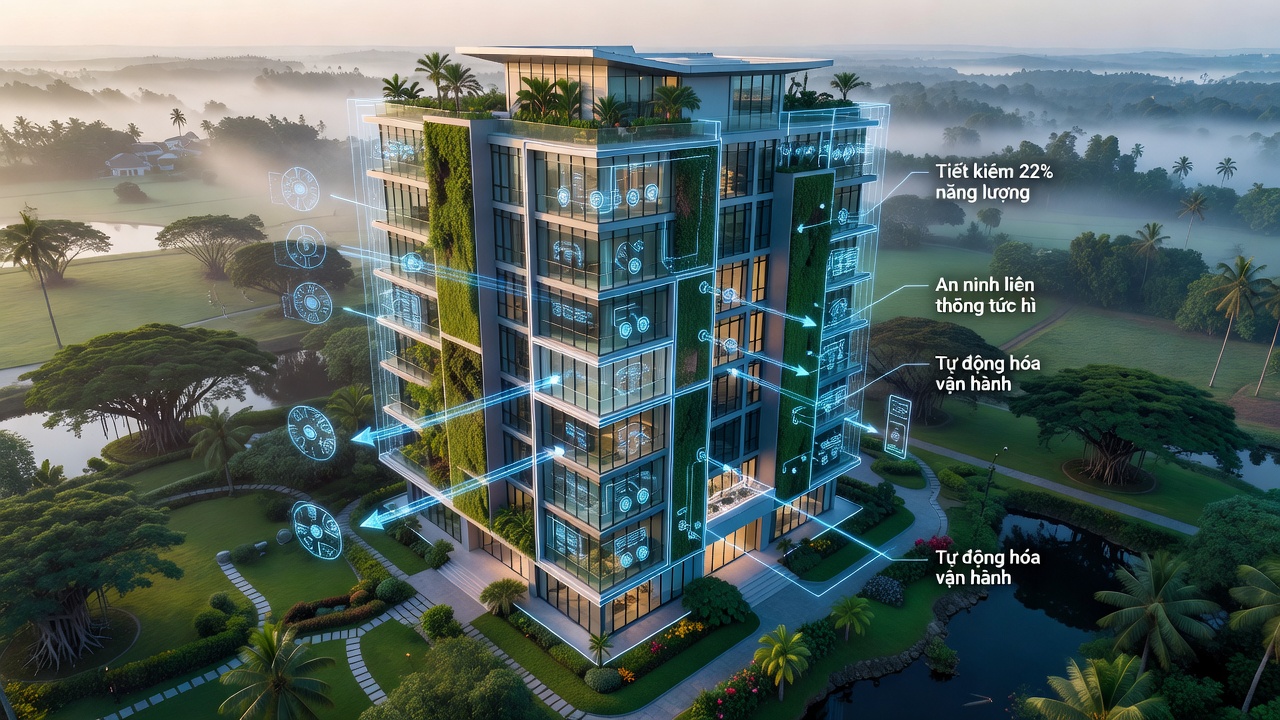 Tòa nhà tích hợp trí tuệ so với Smart Home rời rạc: Bài học thực tế từ hai chung cư TP.HCM