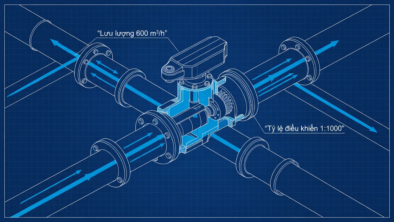 AB-QM Super High Flow DN 125–DN 250: Giải Pháp Tối Ưu Hóa District Cooling Tại Việt Nam