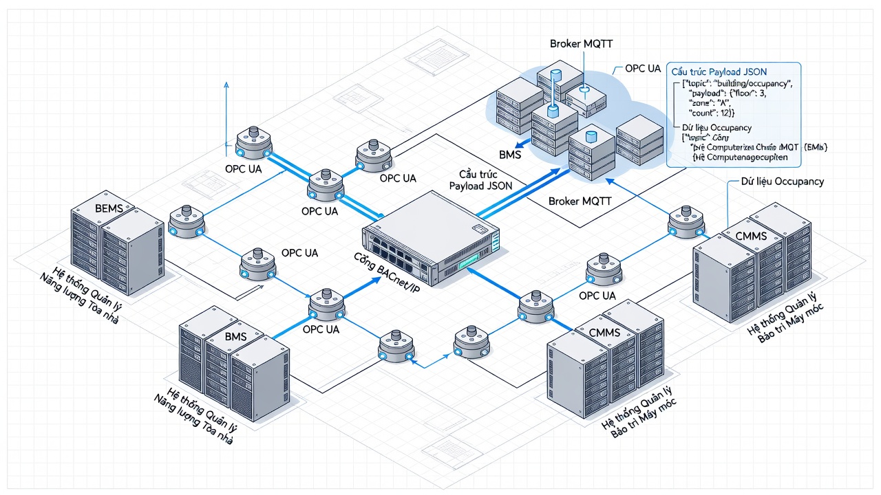 Báo cáo Kỹ thuật: So sánh Mô hình Silo và Tích hợp giữa BEMS, BMS/BAS và CMMS tại Tòa nhà Cao tầng TP.HCM