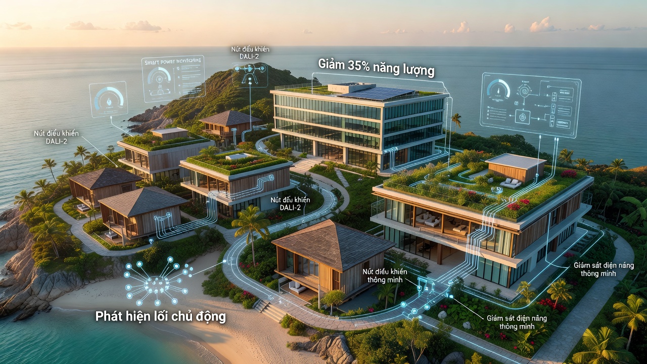 DALI-2 và Chiến Lược Tối Ưu Hóa Năng Lượng Chiếu Sáng Tòa Nhà Năm 2035