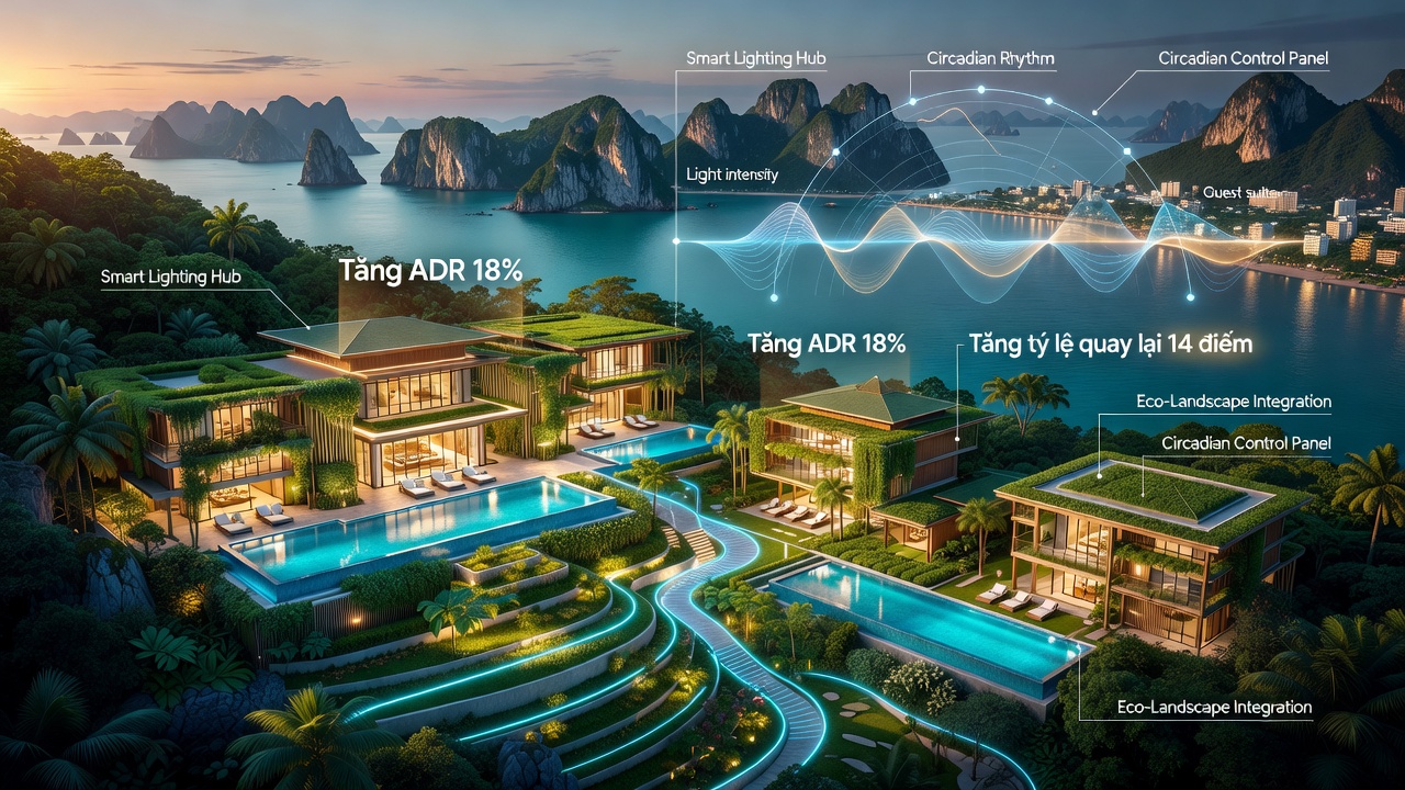 Thiết Kế Chiếu Sáng Khách Sạn 4 Sao: Từ Ánh Sáng Chức Năng Đến Đòn Bẩy Cảm Xúc Và Doanh Thu
