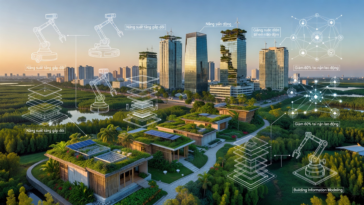 Lá Thư Từ Năm 2035: Tương Lai Tự Động Hóa Xây Dựng Tại Việt Nam