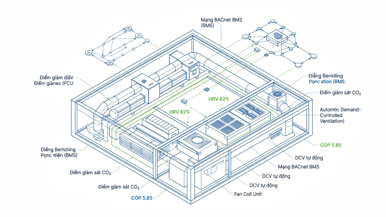 Playbook Thực Hành: 6 Bước Triển Khai Giải Pháp Tòa Nhà Thông Minh Tiết Kiệm Năng Lượng