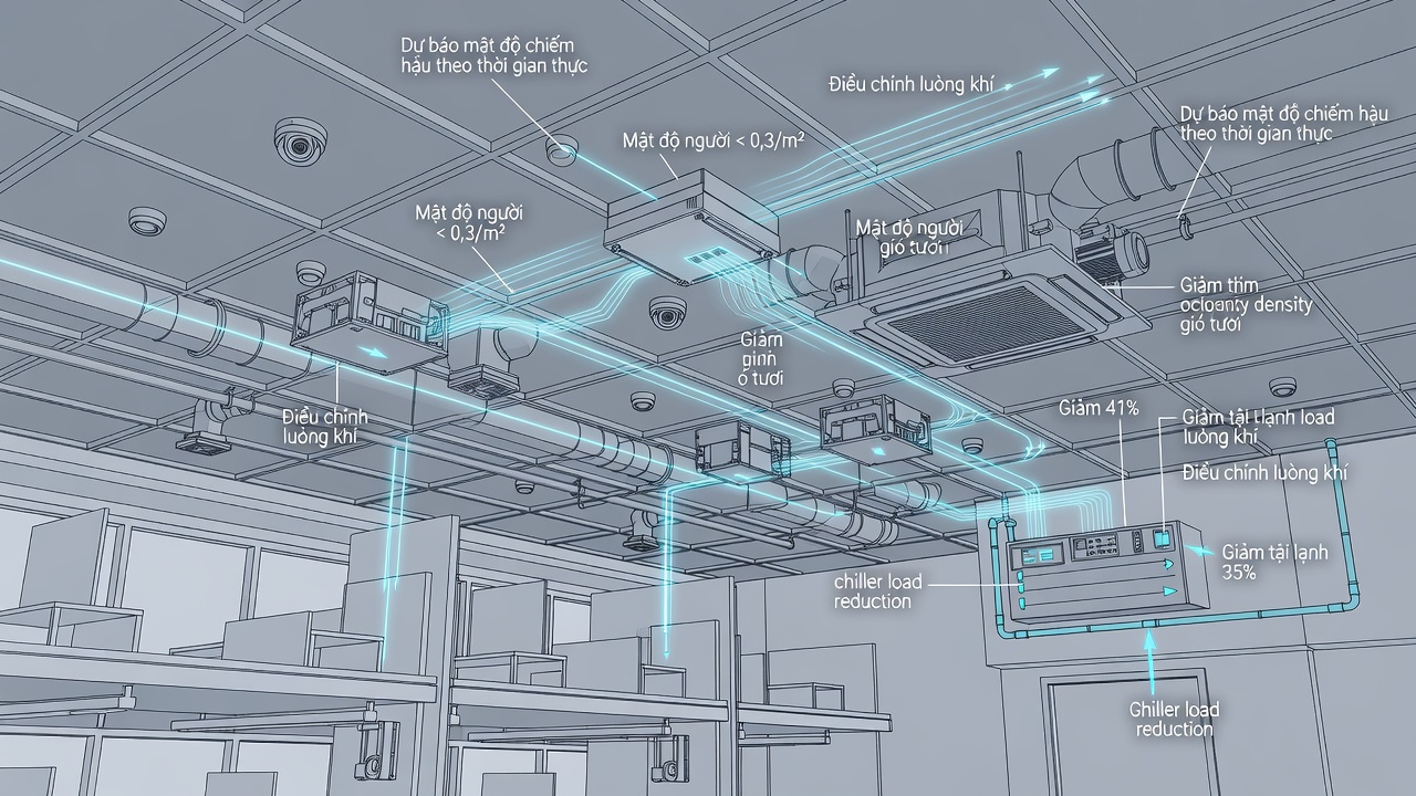 Tối Ưu Hóa Hệ Thống HVAC Bằng Demand Control Ventilation: Giải Pháp Tiết Kiệm Năng Lượng Cho Tòa Nhà Văn Phòng