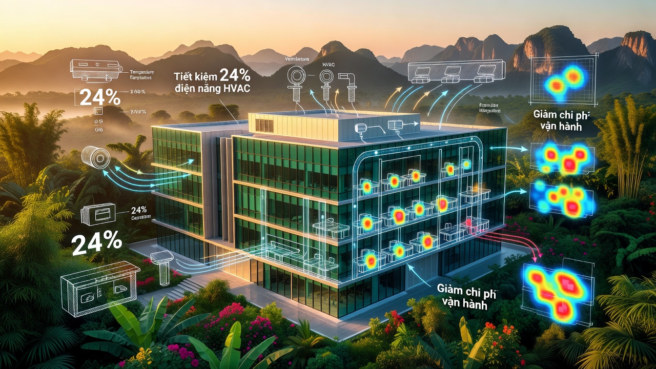 Tối Ưu Hóa Hệ Thống HVAC Bằng Demand Control Ventilation: Giải Pháp Tiết Kiệm Năng Lượng Cho Tòa Nhà Văn Phòng