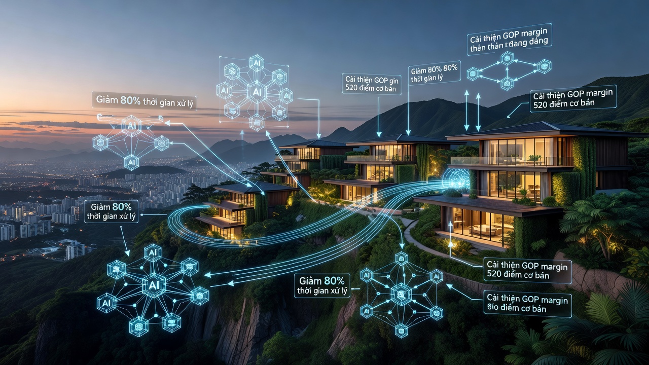 Ứng dụng AI Native trong Quản lý Khách sạn 4-5 Sao tại Việt Nam năm 2025