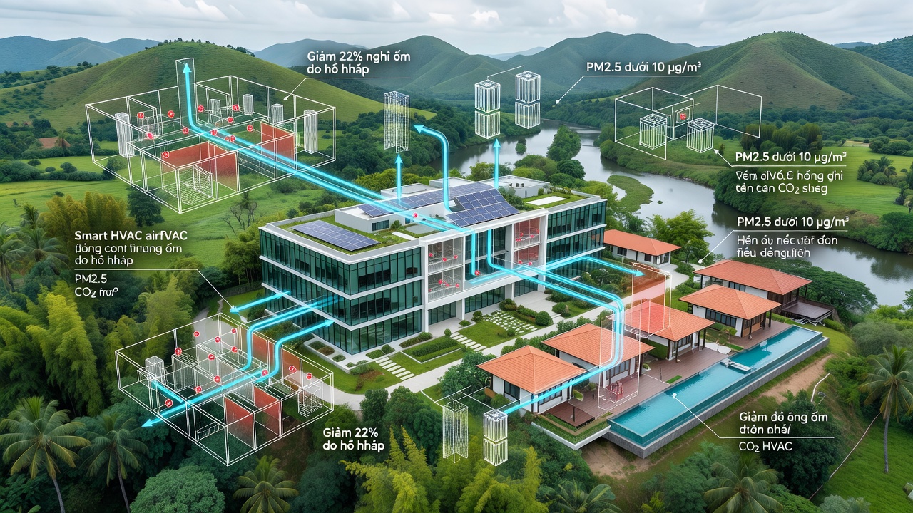 So sánh tiêu chuẩn chất lượng không khí trong nhà: Tuân thủ ASHRAE 62.1-2022 và thực tế tại Việt Nam